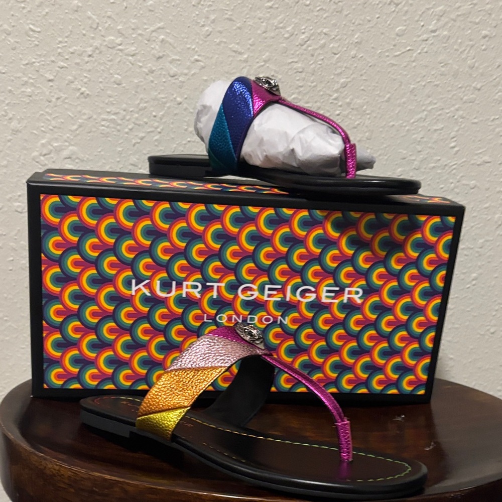 Kurt Geiger Colorful Strappy Sandals